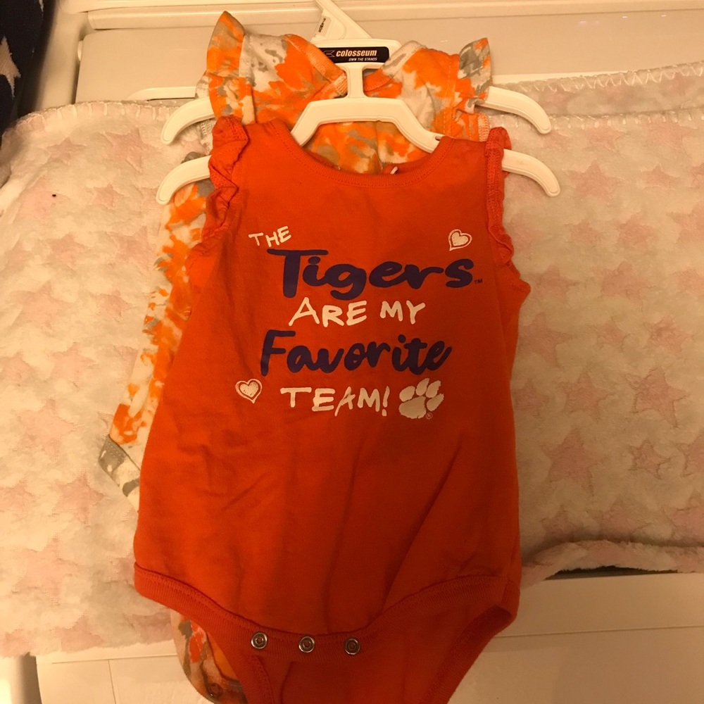 Clemson onesie